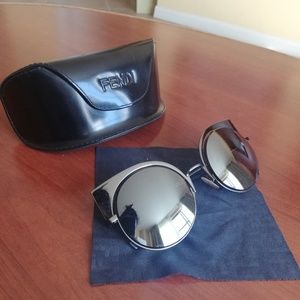 Fendi Cat Eye Sunglasses and case